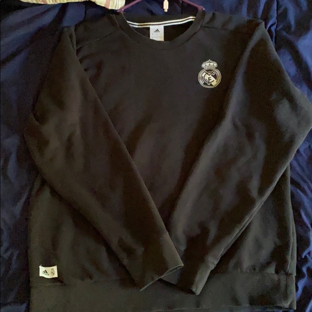 FC Barcelona Adidas Black Crewneck